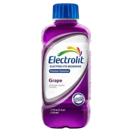 Electrolit Grape Hydration Beverage 21oz bebida hidratante uva