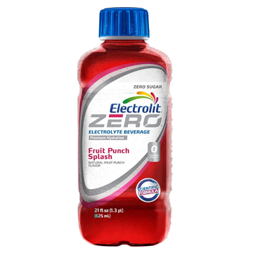 Electrolit Zero Fruit Punch Hydration Beverage bebida sin azúcar