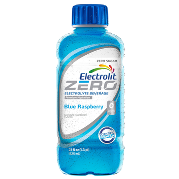 Electrolit Zero Blue Raspberry Hydration Beverage bebida sin azúcar
