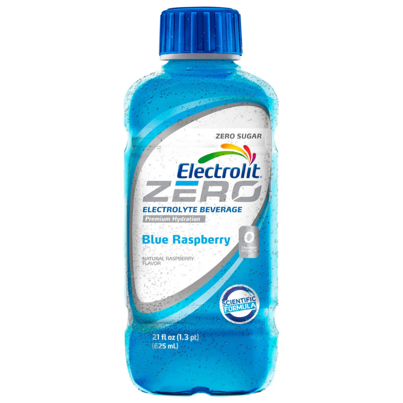 Electrolit Zero Blue Raspberry Electrolyte Drink (21oz)