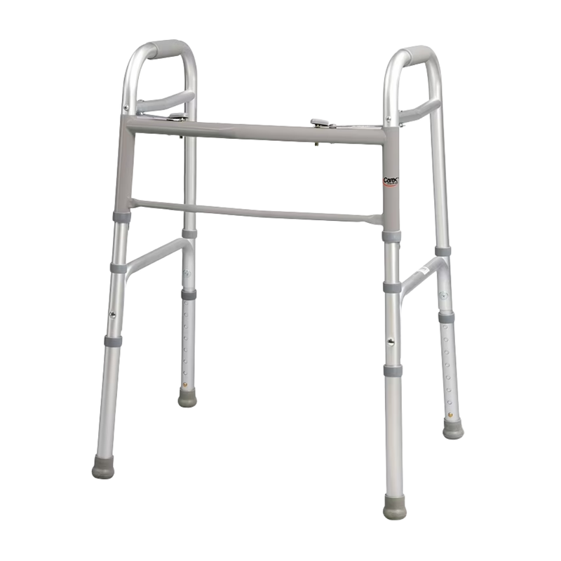 Drive Medical Folding Walker Aluminum Adult Adjustable