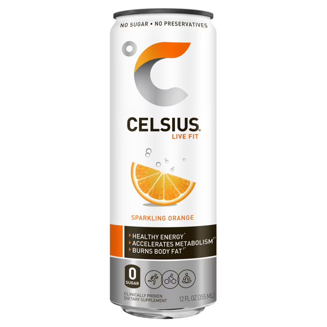 Celsius bebida funcional Orange 12 oz