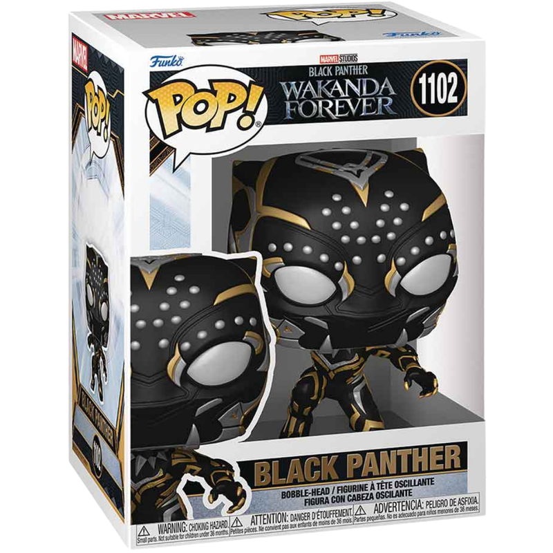 Funko Pop! Marvel: Black Panther Wakanda Forever - Black Panther #1102