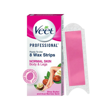 Tiras de cera Veet piel normal 8 ct