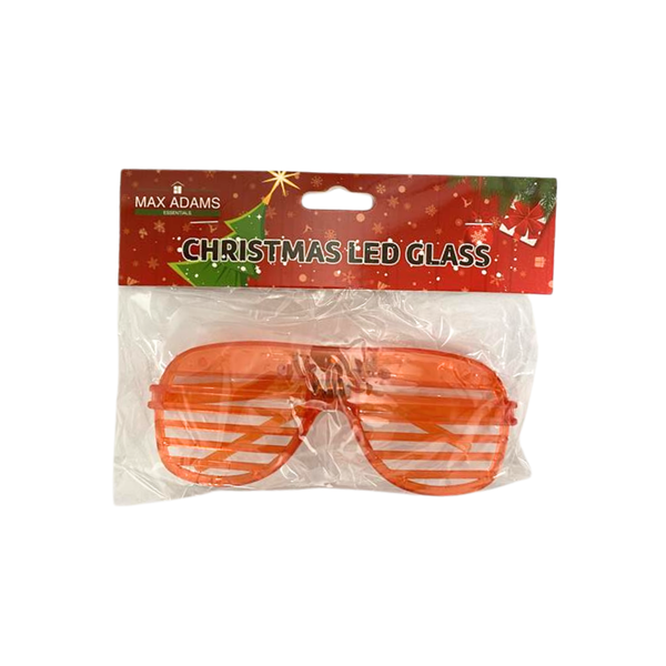 Novelty Christmas Light-Up Reindeer Glasses