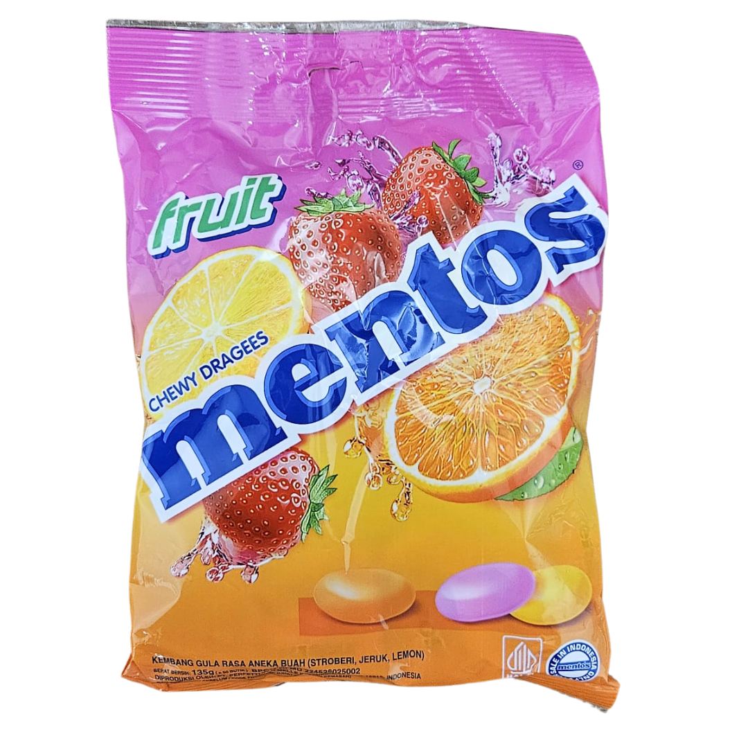 Mentos Fruit Chewy Mints 50ct