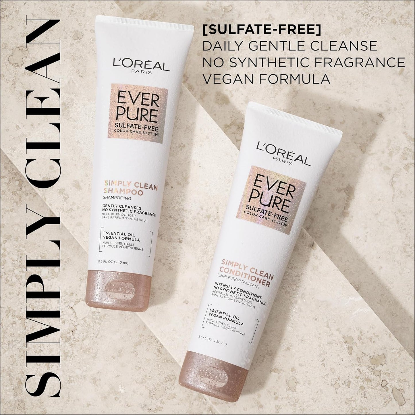 L'Oréal EverPure Simply Clean Shampoo (8.5 oz)