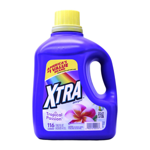 XTRA Tropical Passion detergente líquido 139.2oz