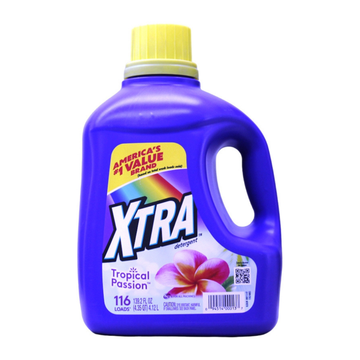 XTRA Tropical Passion detergente líquido 139.2oz