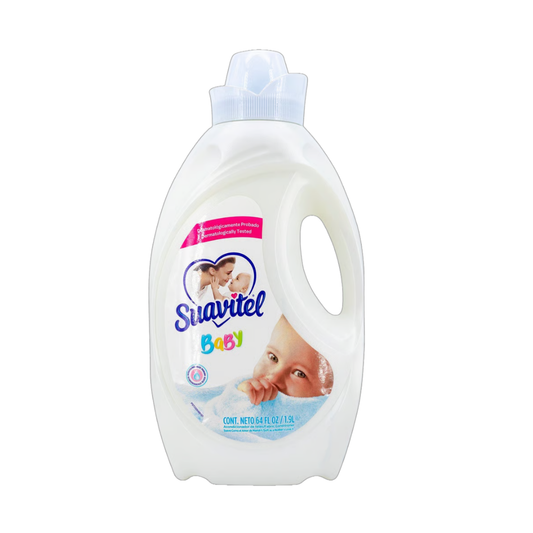 Suavizante hipoalergénico Suavitel Baby para ropa de bebés botella 64oz.