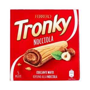 Ferrero Tronky Hazelnut Filled Crunchy Wafer Family Pack (5 count)