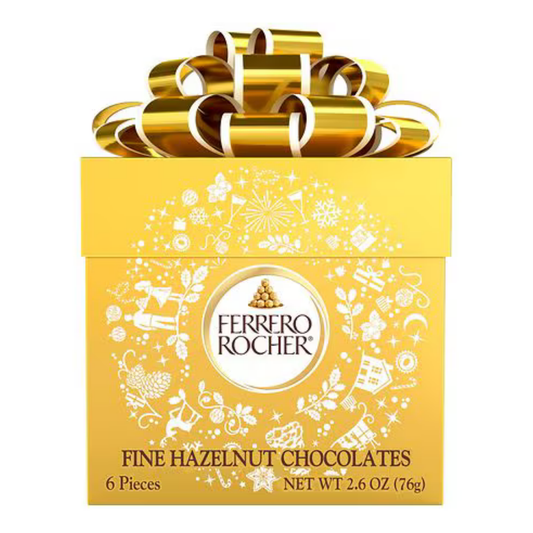 Ferrero Rocher Cube caja regalo cubo 6 bombones