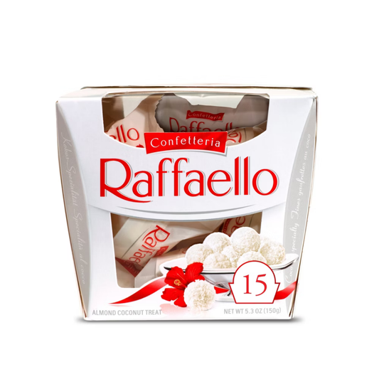 Ferrero Raffaello Gift Box T15 caja bombones coco 15 unidades
