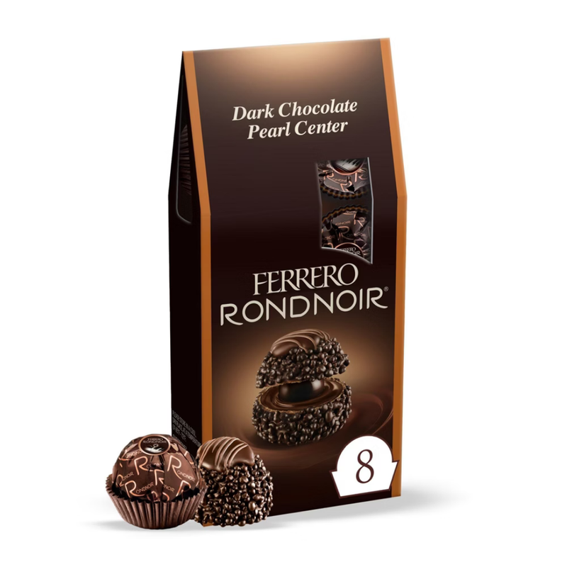 Ferrero Rondnoir Dark Chocolate Pearl Stand-Up Bag (8 ct)