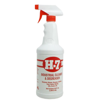 Limpiador desengrasante industrial H7 32 oz poderoso contra grasa