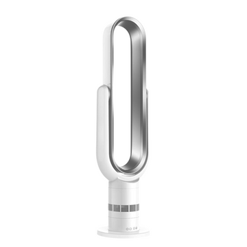 Abanico sin aspas de piso Homeboss con control remoto y temporizador