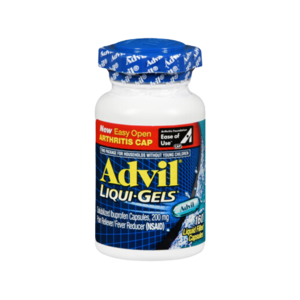 Advil Liqui-Gels Ibuprofen 200 mg Softgels (160 ct)