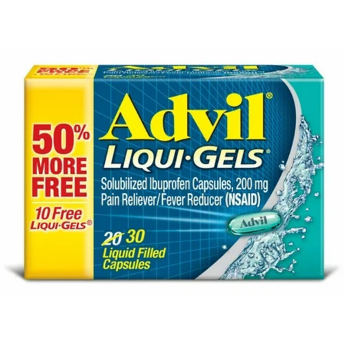 Advil Liqui-Gels Ibuprofen 200 mg (20 capsules)