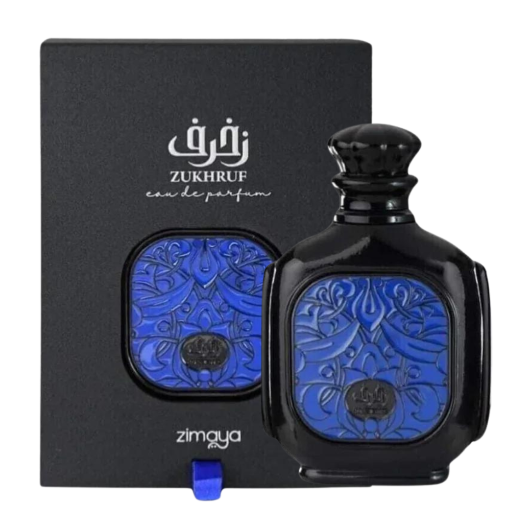 Botella de Afnan Zimaya Zukhruf Black Eau de Parfum (3.4 oz) para caballero