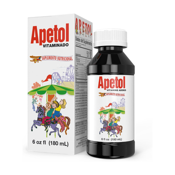 Apetol suplemento vitamínico líquido 6 oz