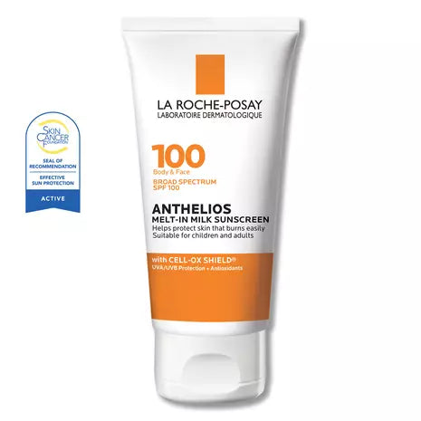 La Roche-Posay Anthelios Melt-In Milk Protector Solar FPS 100 para Rostro y Cuerpo