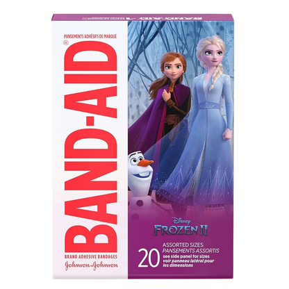 curitas Band-Aid Frozen para niños 20 ct