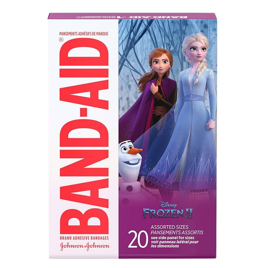 curitas Band-Aid Frozen para niños 20 ct