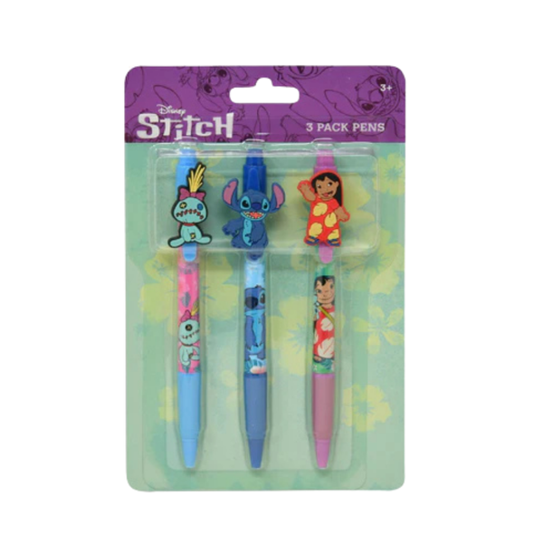 Disney Stitch Ballpoint Pens (3 pack)