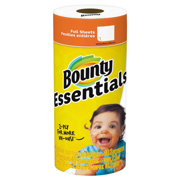 Bounty Essentials Paper Towel – 1 Roll