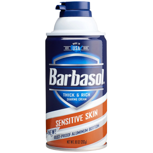 Barbasol Sensitive Skin Thick & Rich Shaving Cream (11 oz)