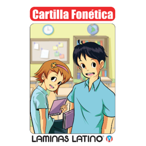 Cartilla fonética de 64 páginas con ejercicios e ilustraciones a color