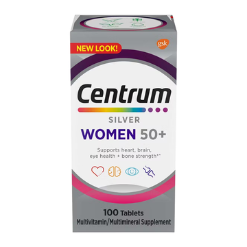 Centrum Silver Women multivitamínico 50+ 100 tabletas
