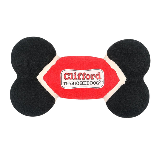 Juguete Clifford Toughie Bone 6.75", hueso duradero para perro