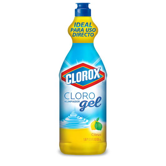 Gel limpiador inodoro Clorox PowerGel Citrus 24 oz