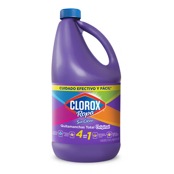Botella de detergente líquido Clorox Ropa Color 2X 60.8 oz