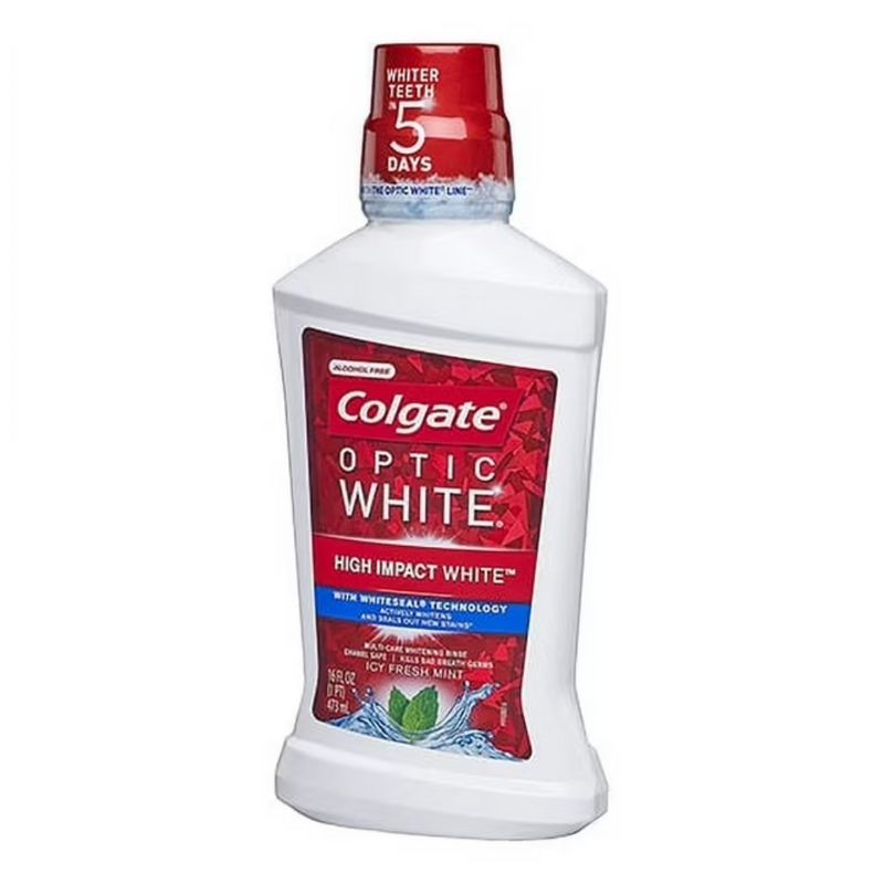Colgate Optic White Mint Toothpaste (16 oz)
