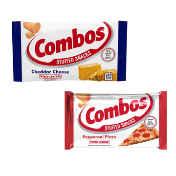 Combos snacks variedad 1.7 oz: Cheddar Cheese o Pepperoni Pizza