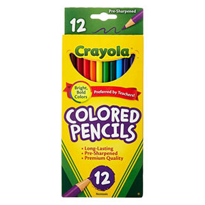Crayola Lápices de Colores Pre-Afilados (12 unidades)