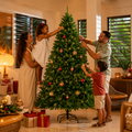 6FT Artificial Christmas Tree 568 Tips AA2024-11-0906 / AA2024-11-0907 – Green or White