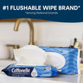 Cottonelle XL Flushable Wet Wipes - 1 Flip-Top Pack, 45 Total Flushable Wipes