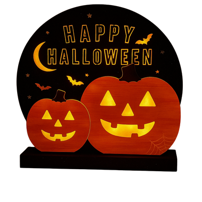 Happy Halloween Pumpkin Lighted Decoration