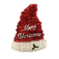 Decoración en Tinsel Navideña – Bota, Gorro y Árbol AA2025-4-265/268/269 | Farmacia Savia