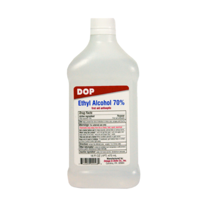 DOP Ethyl Alcohol 70% (16 oz)