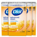 Jabón en barra antibacteriano Dial, Advanced Clean Gold, 4 oz, 8 barras