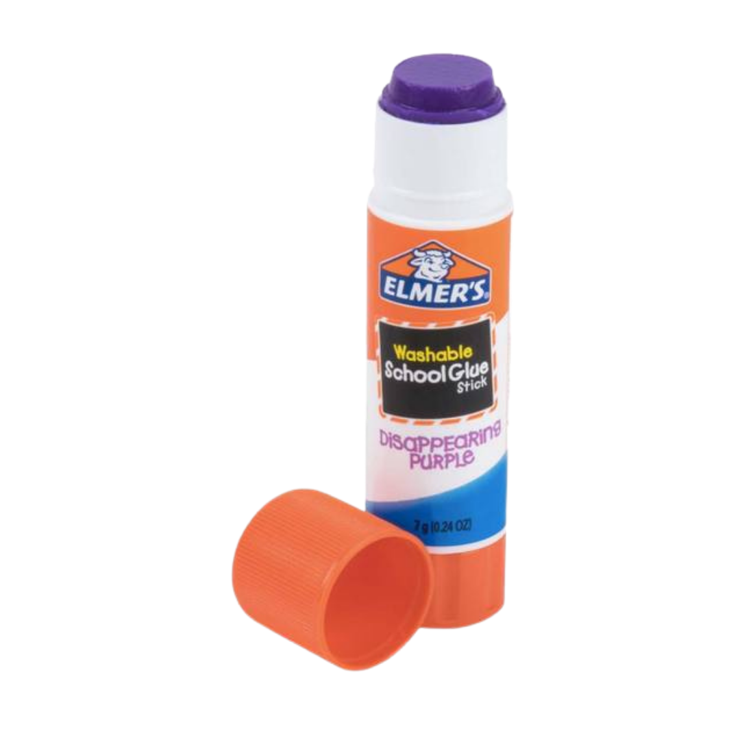 Elmer’s Purple Glue tubo 7 g con aplicador de precisión