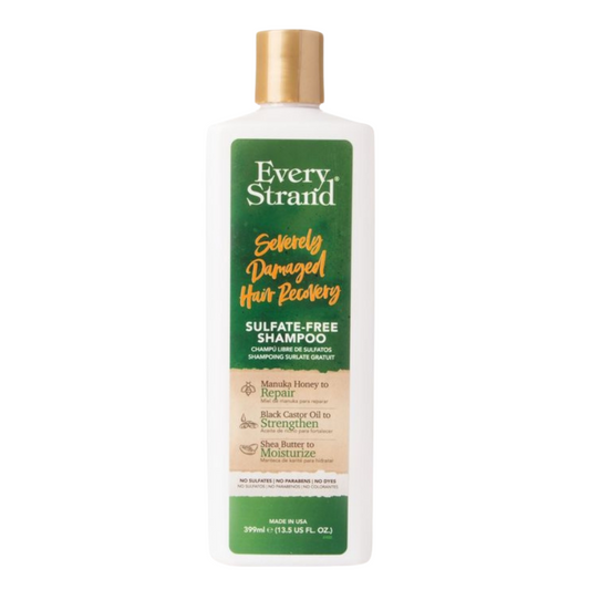 Bottle of Every Strand Recover Shampoo 13.5 fl oz for severely damaged hair