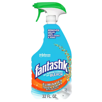 Botella Fantastik 32 oz con lejía para limpieza y desinfección