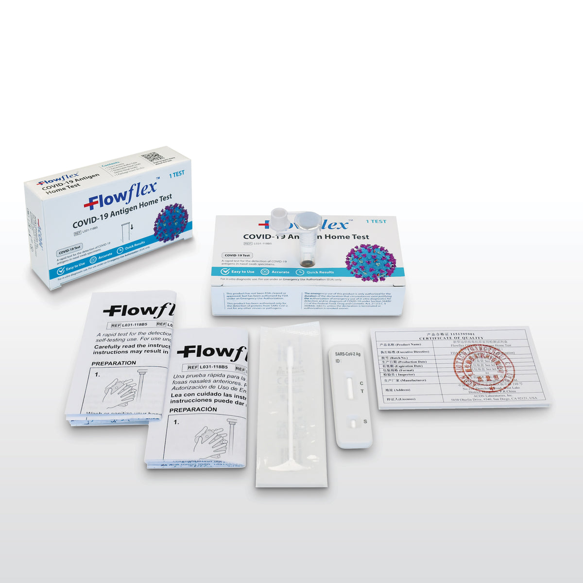 Flowflex COVID-19 Antigen Home Test (1 prueba)