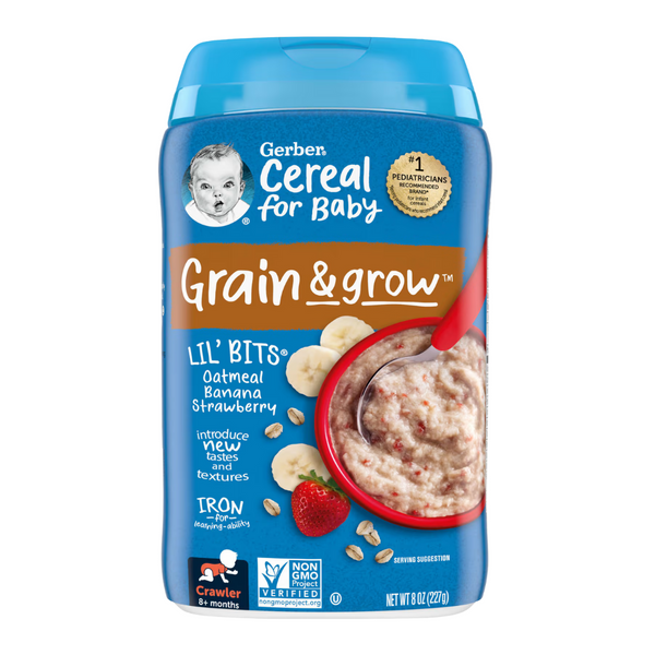 Gerber Oatmeal Baby Cereal (8 oz)