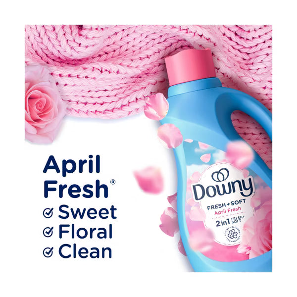 Downy Suavizante líquido April Fresh – 44 fl oz / 60 cargas